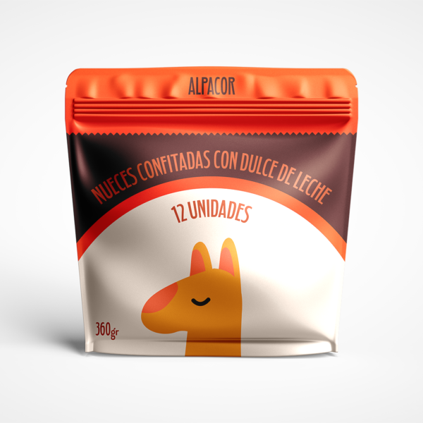 bolsa de 12 nueces confitadas