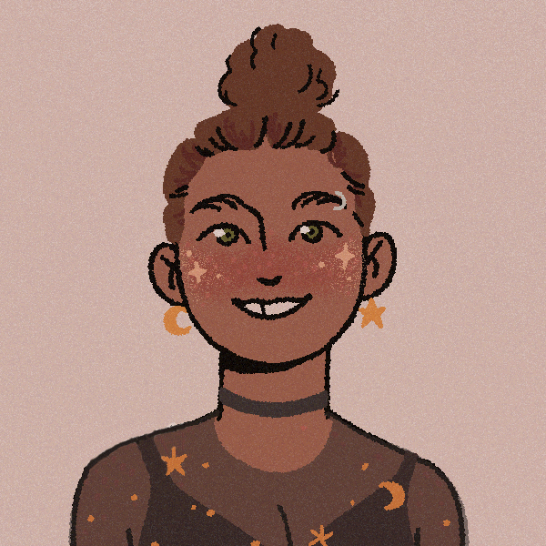 dibujo de mujer de color